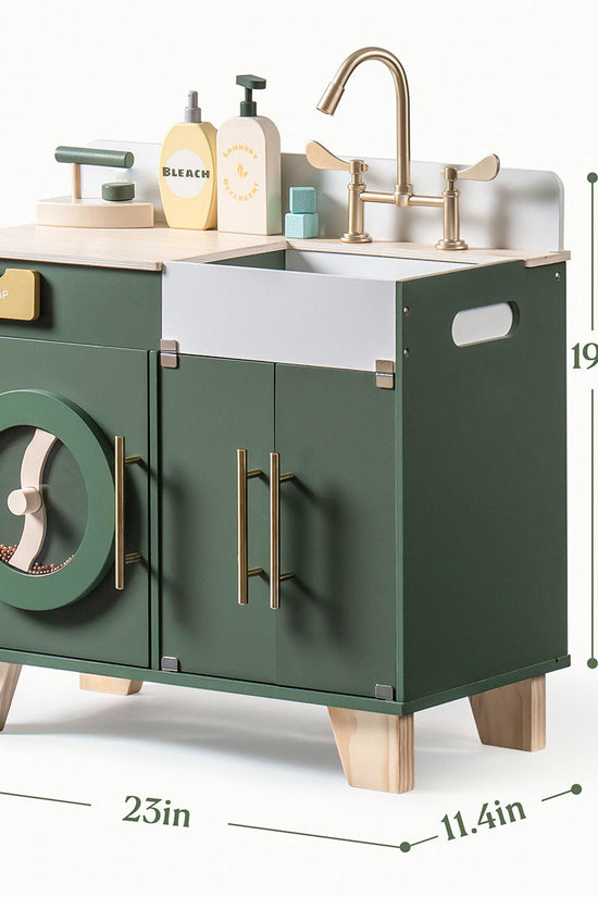 Vintage Wooden Toy Washing Machine