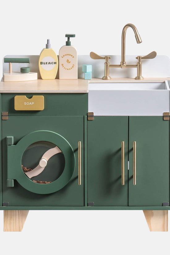 Vintage Wooden Toy Washing Machine