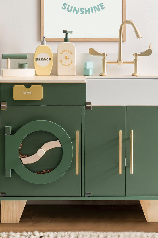 Vintage Wooden Toy Washing Machine