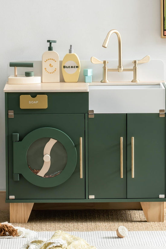 Vintage Wooden Toy Washing Machine