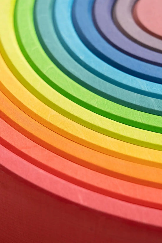 Dyed Linden Rainbow Stacker