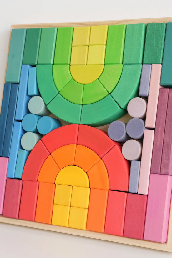 Lunamoa Rainbow Castle Blocks