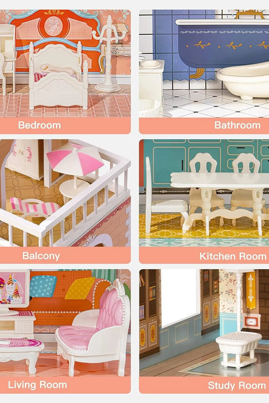 3-Story Kids Doll House