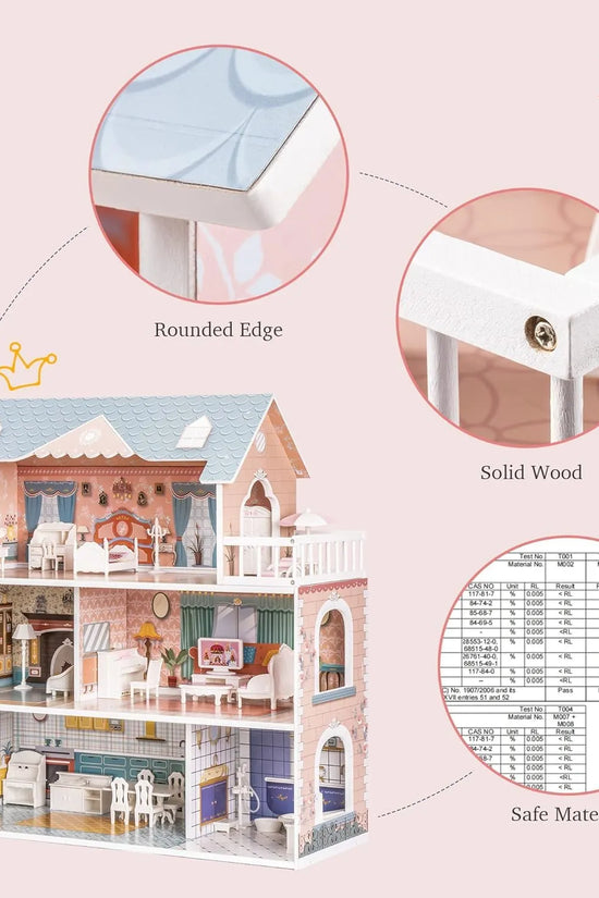 3-Story Kids Doll House