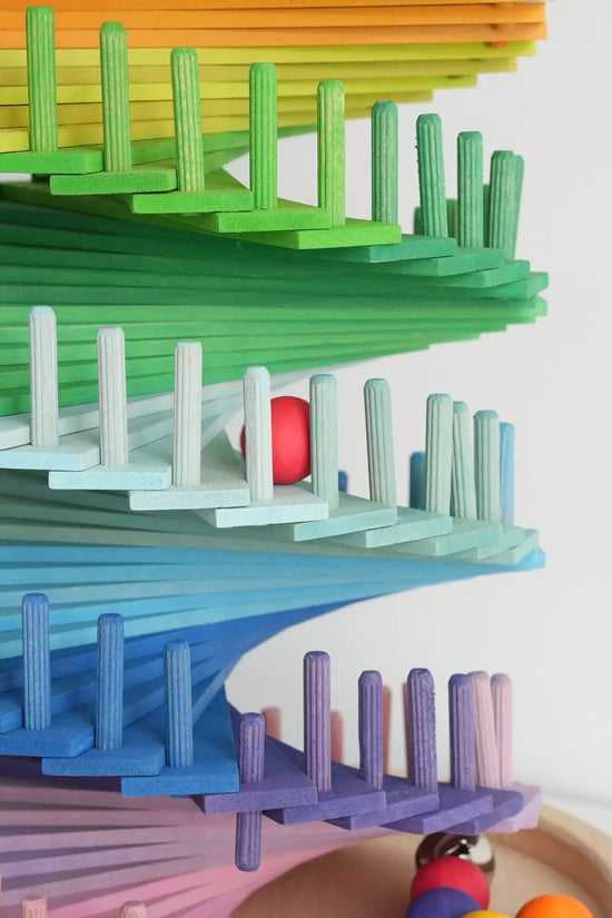 Wooden Block Set – Montessori Educational Building Toy for Kids