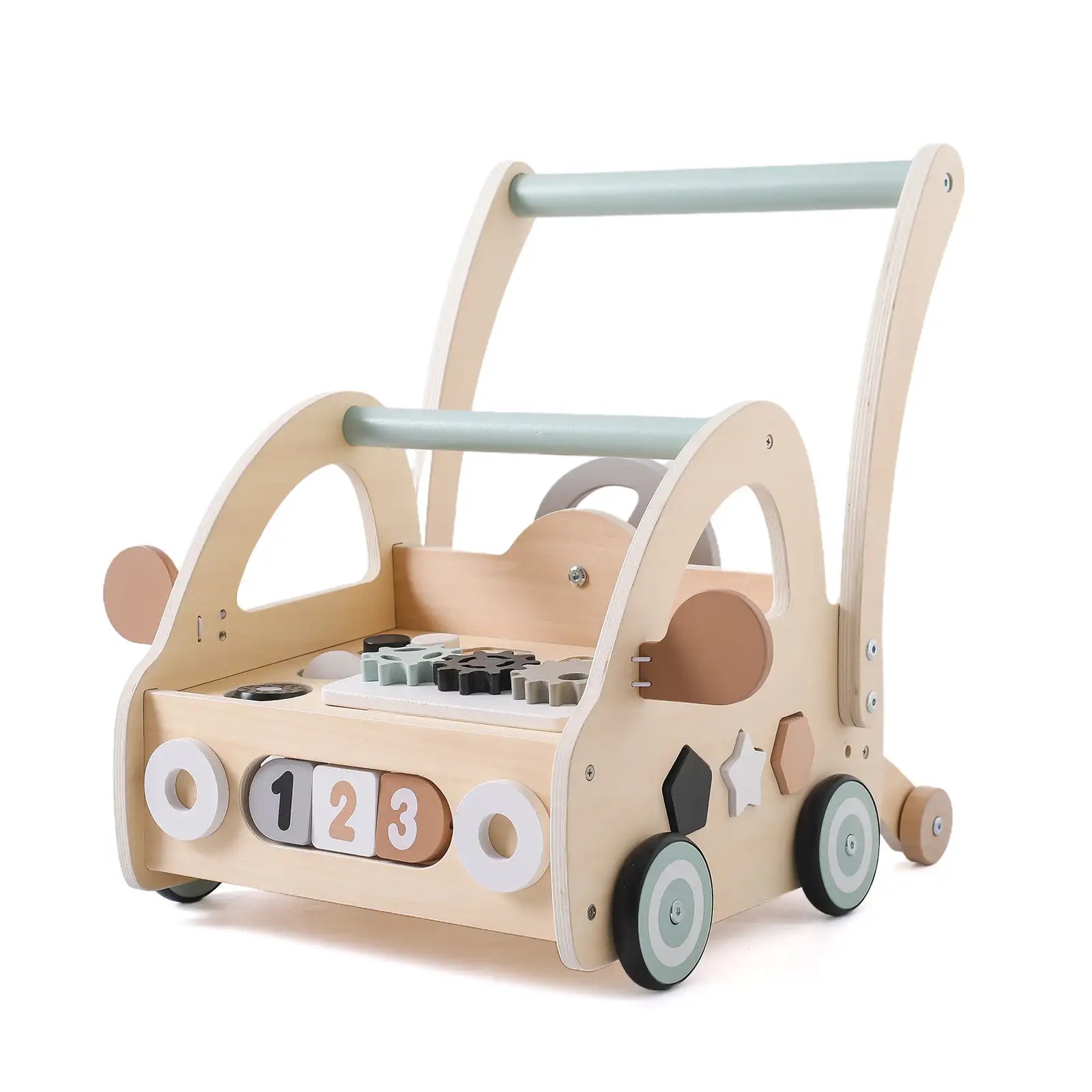 Forest Friends Wooden Baby Walker