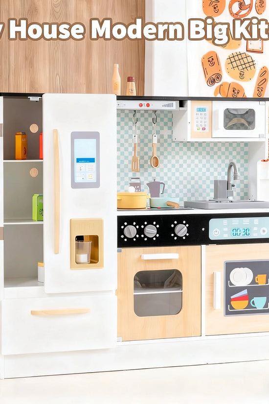 Kids Play Kitchen Set