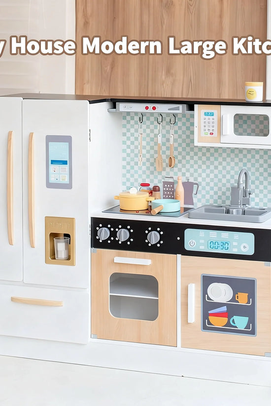 Kids Play Kitchen Set