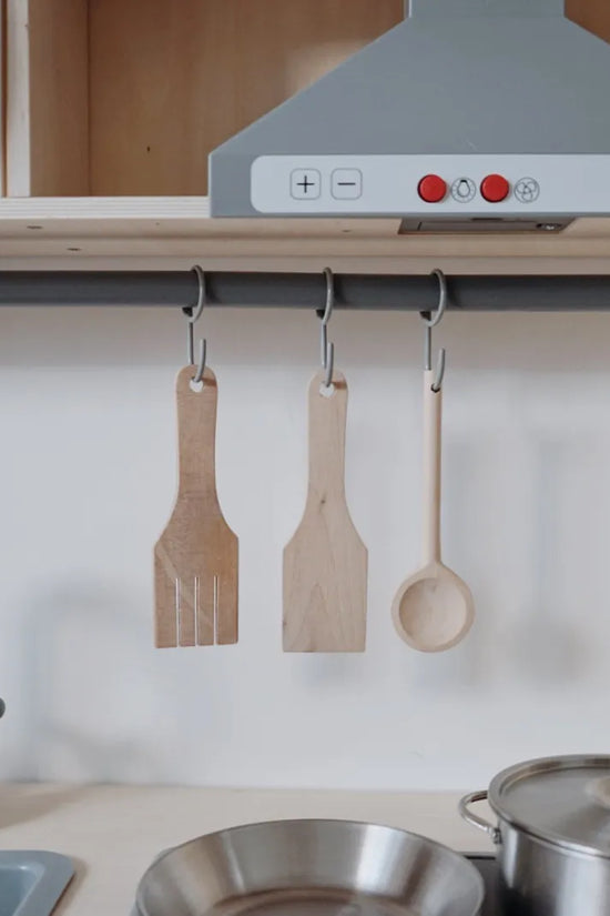Wooden Play Kitchen for Kids