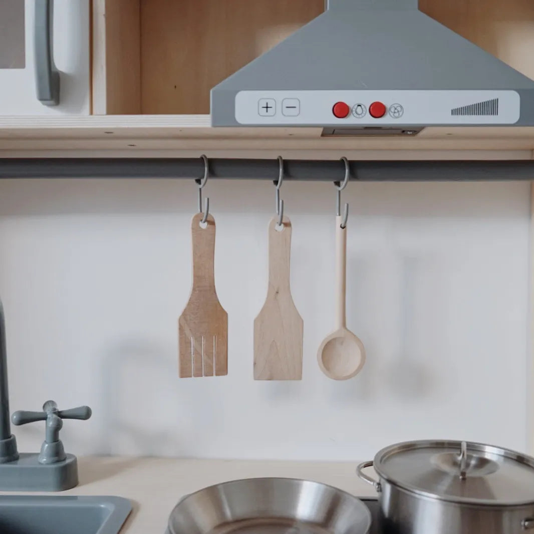 Wooden Play Kitchen for Kids