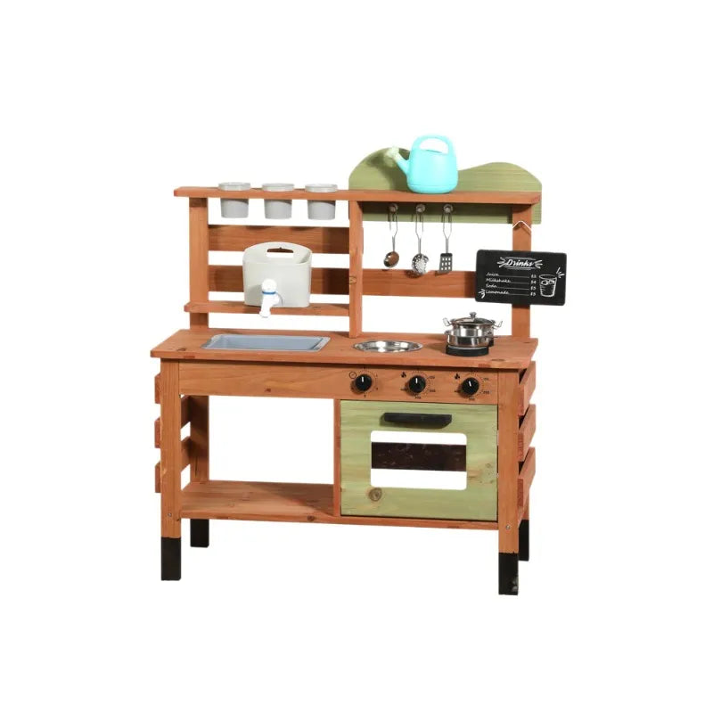 Wooden Outdoor Mud Kitchen for Kids