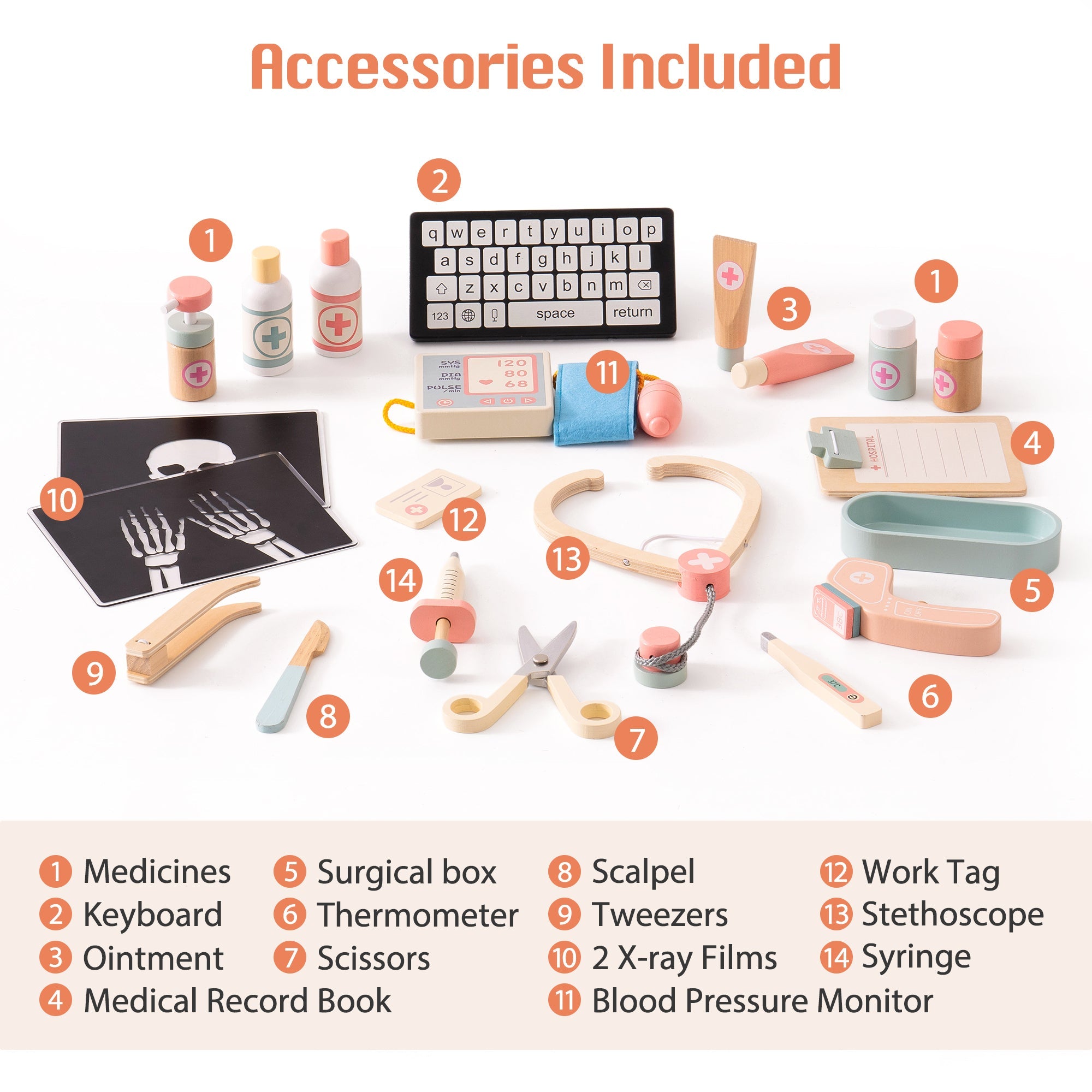Wooden Doctor’s Activity Center
