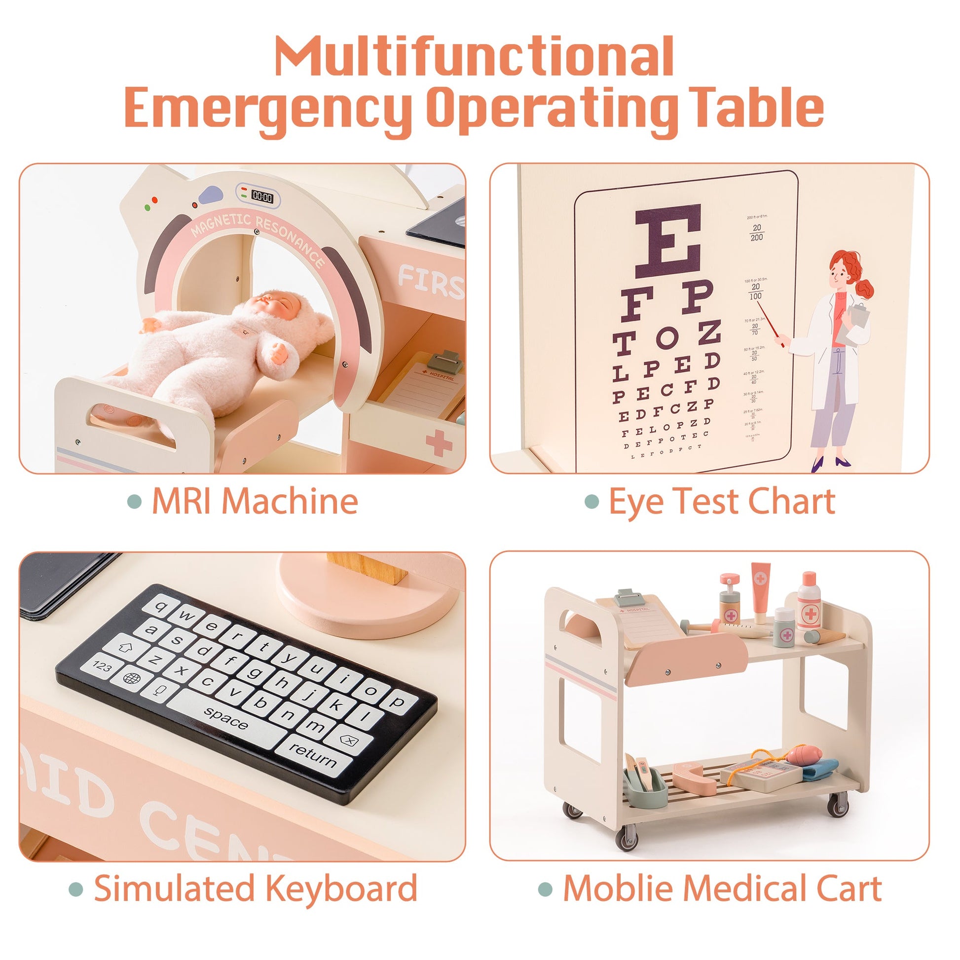 Wooden Doctor’s Activity Center