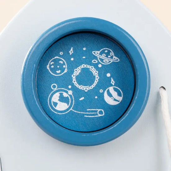 5-in-1 Montessori Rocket Shape Sorter Toy