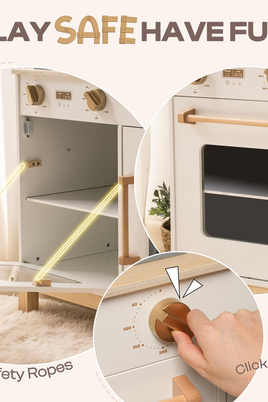 Montessori Wooden Toy Kitchen