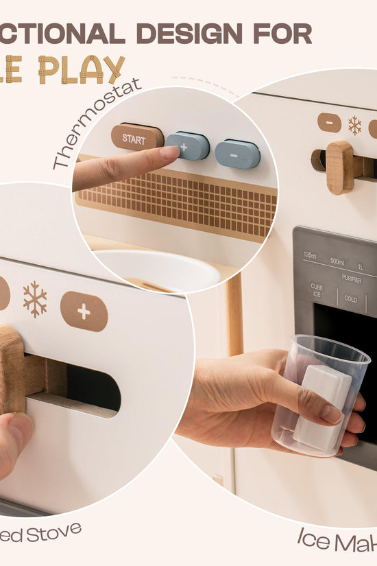 Montessori Wooden Toy Kitchen