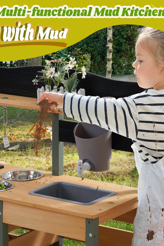 Outdoor Mud Play Kitchen