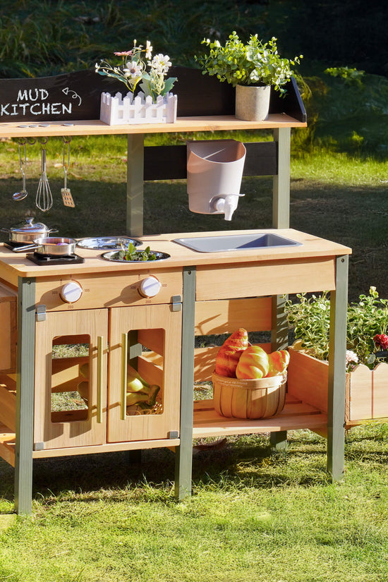 Outdoor Mud Play Kitchen
