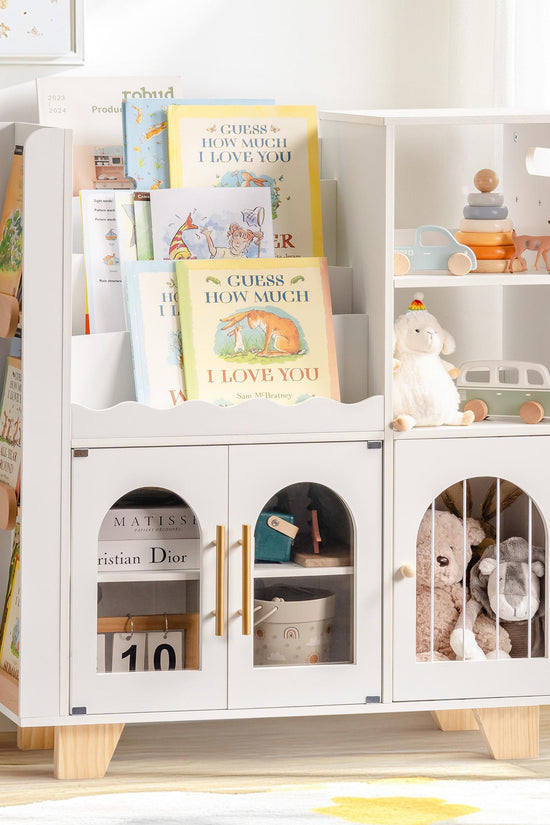 Wooden Children's Bookshelf