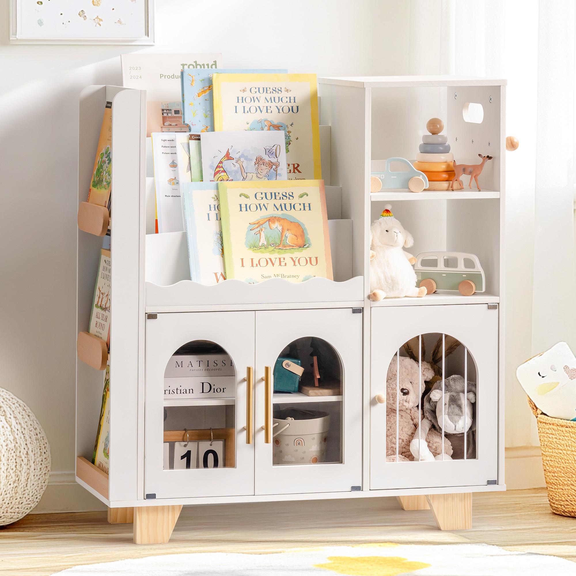 Wooden Children's Bookshelf