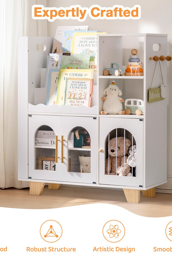 Wooden Children's Bookshelf