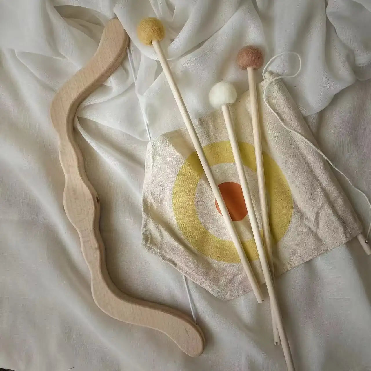 Wooden Archery Toy Set for Toddlers
