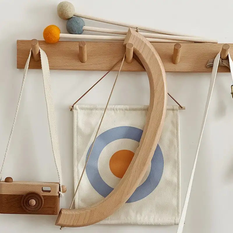 Wooden Archery Toy Set for Toddlers