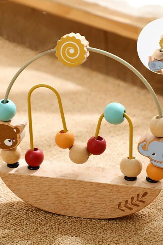 Wooden Bead Maze Toy for Babies