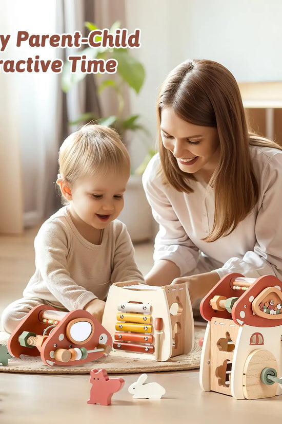 Montessori Wooden Tool Set for Toddlers