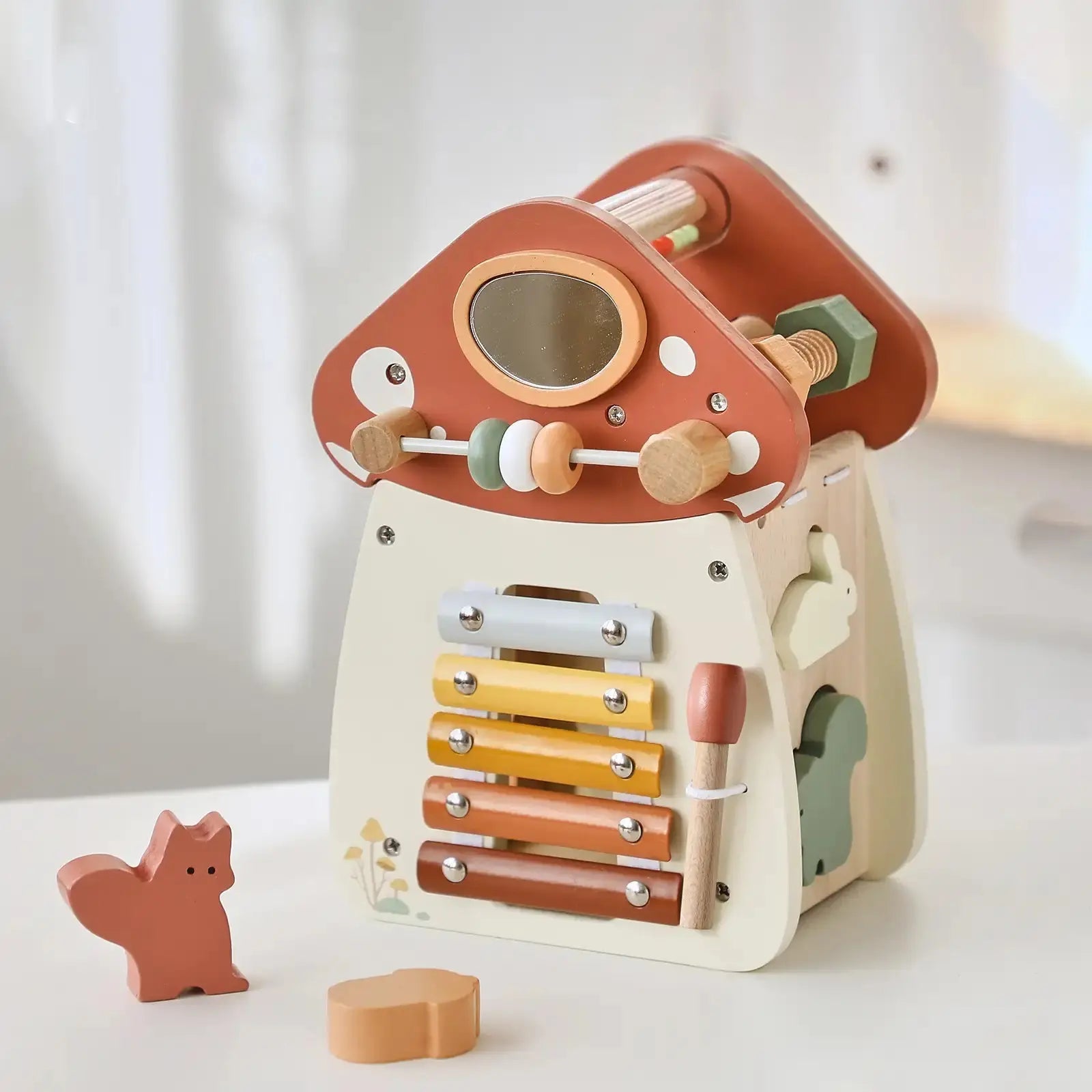 Montessori Wooden Tool Set for Toddlers