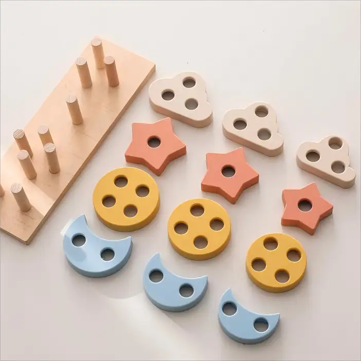 Wooden Montessori Toys for Toddlers