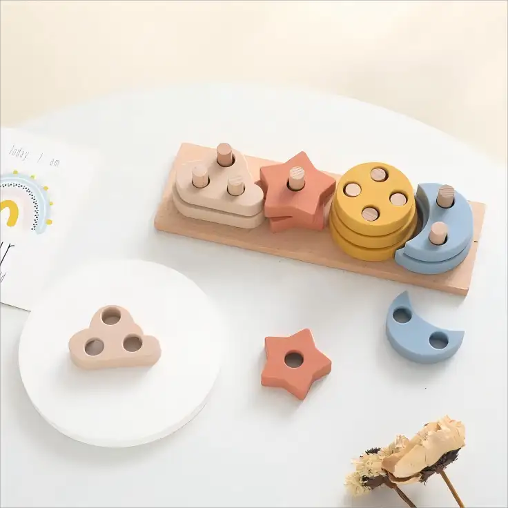 Wooden Montessori Toys for Toddlers