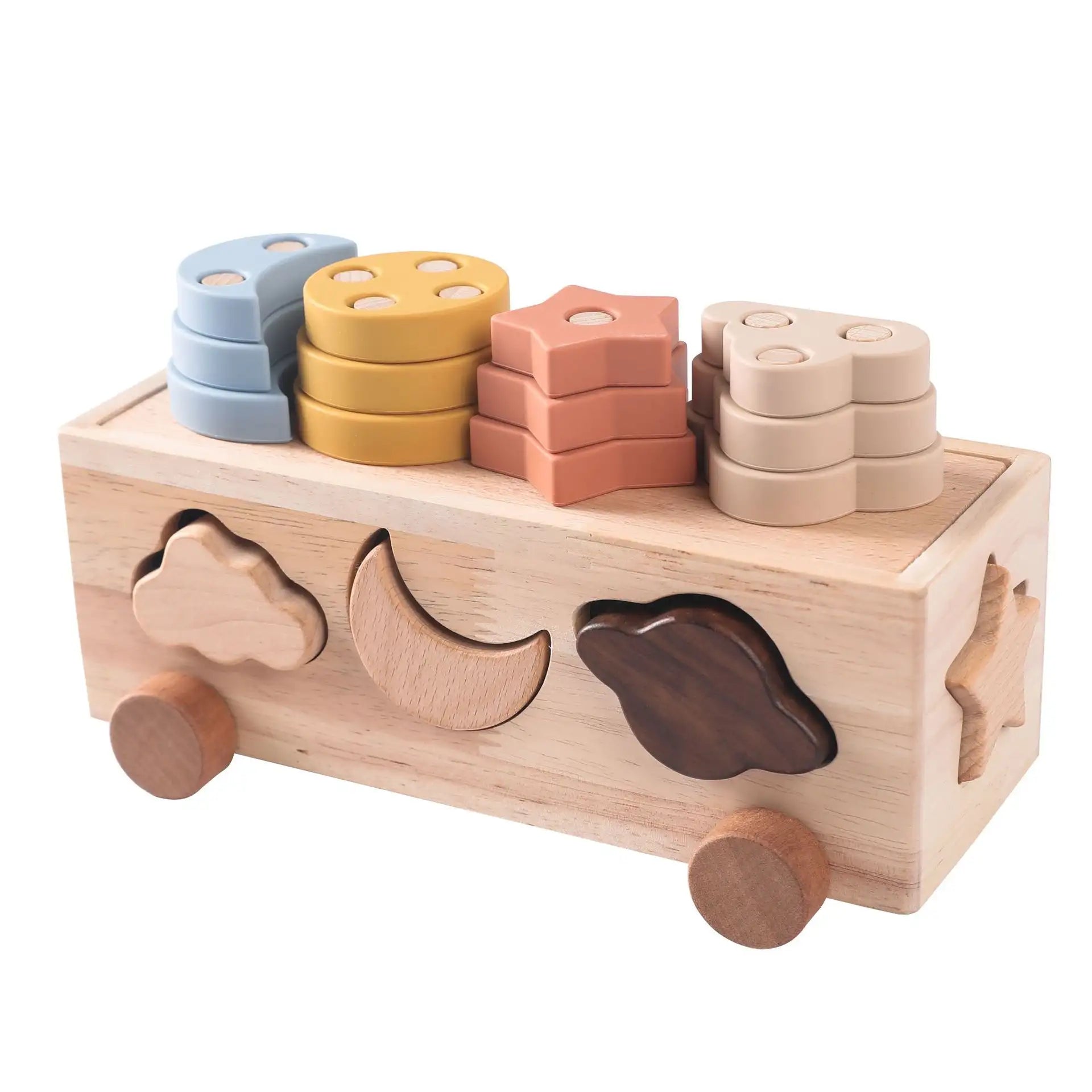 Wooden Montessori Toys for Toddlers