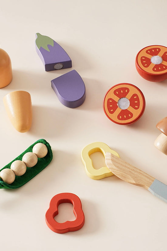 Wooden Play Food Set
