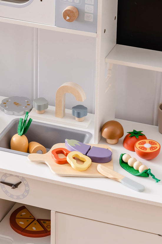 Wooden Play Food Set