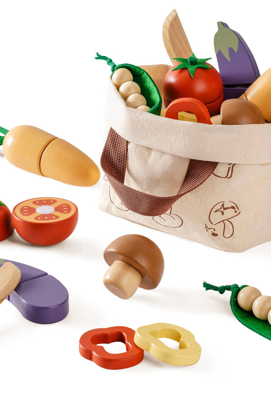 Wooden Play Food Set