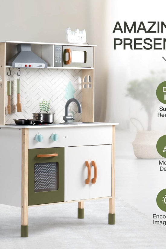 Realistic Pretend Cooking Toy Set