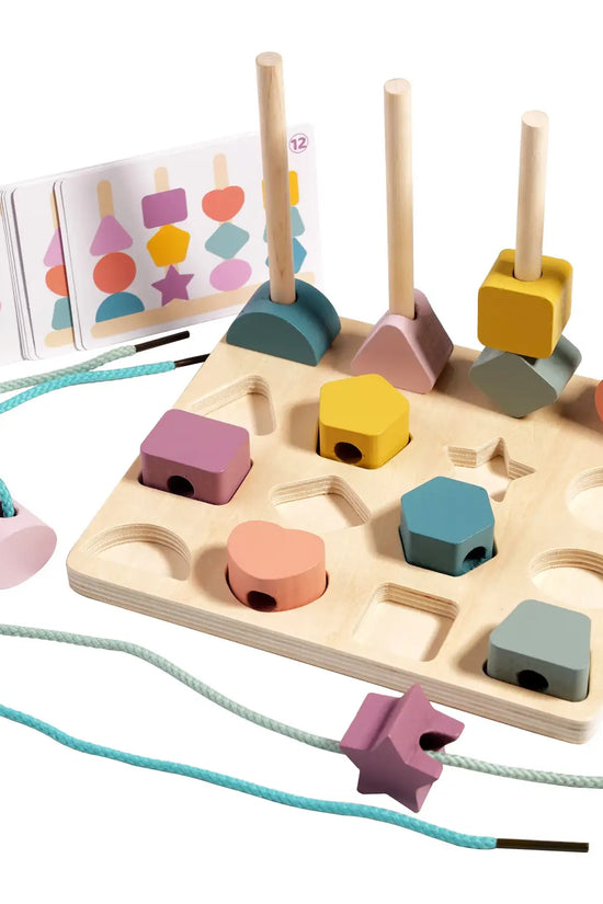 Wooden Shape and Color Matching Toy