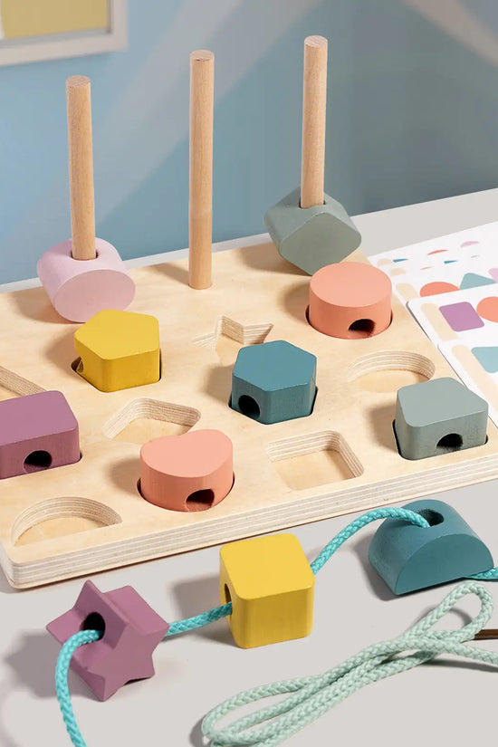 Wooden Shape and Color Matching Toy